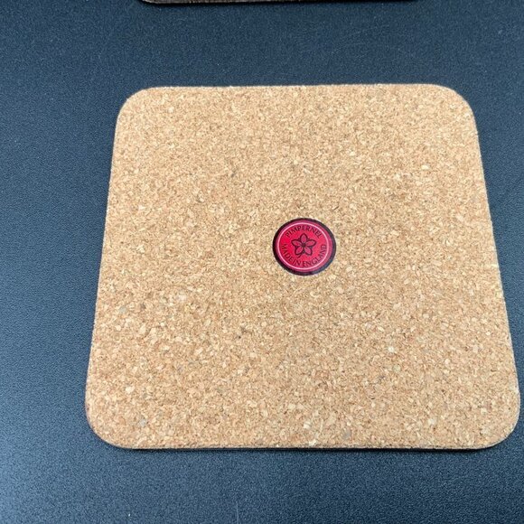 Set of 6 Pimpernel Coasters Made in England Flemish Flowers Cork Backed Org Box - Picture 4 of 5